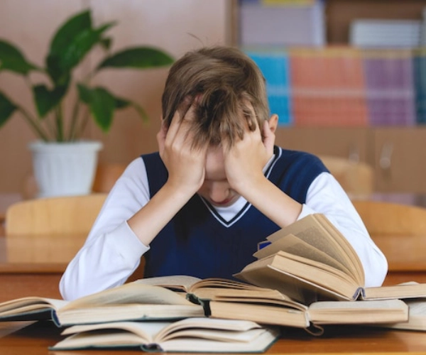 استرس کودکان در مدرسه